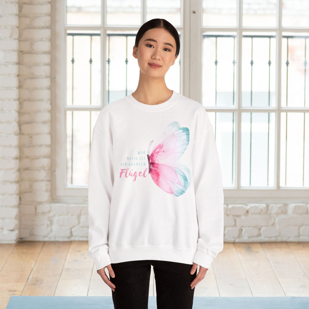Schmetterling & Mut Sweatshirt