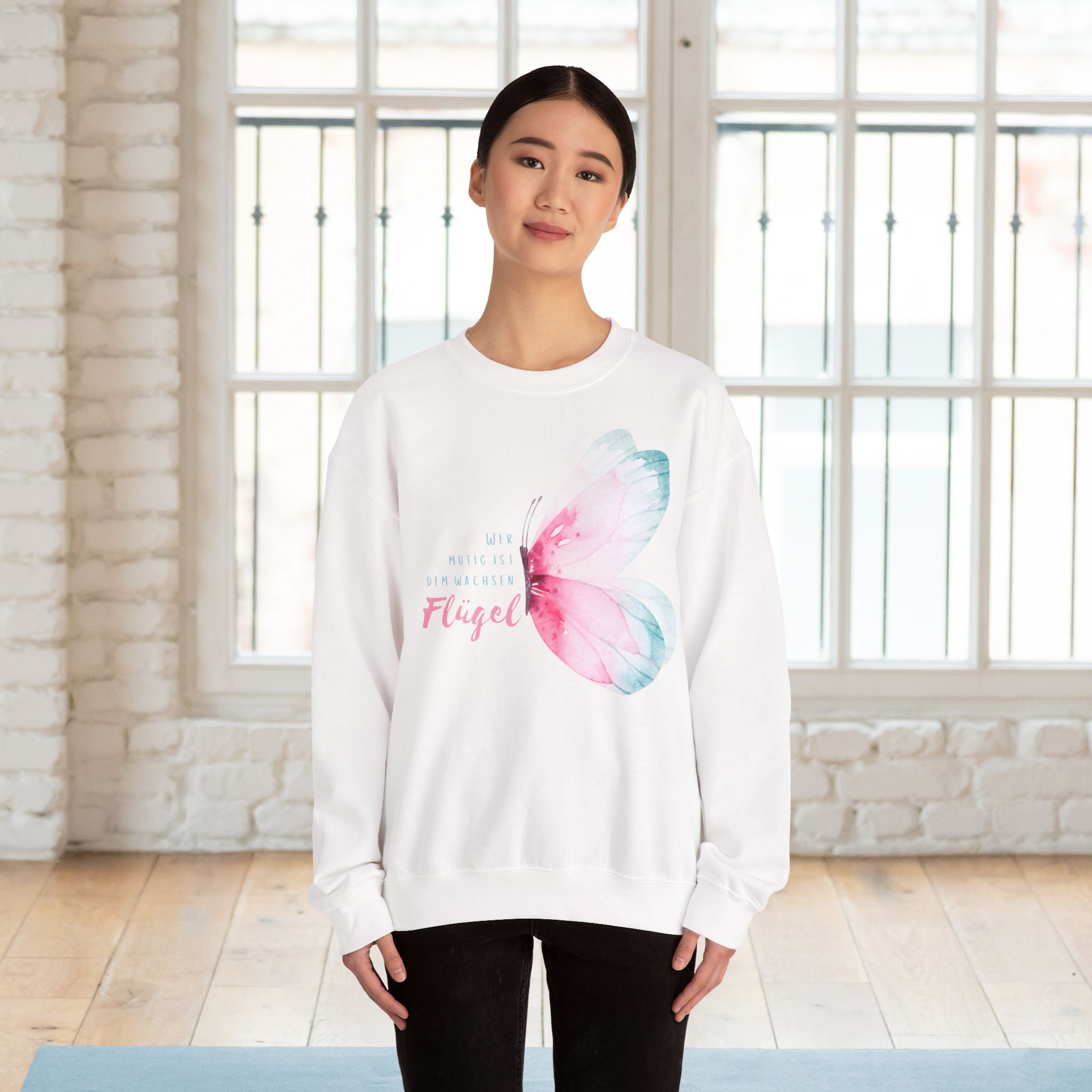 Schmetterling & Mut Sweatshirt